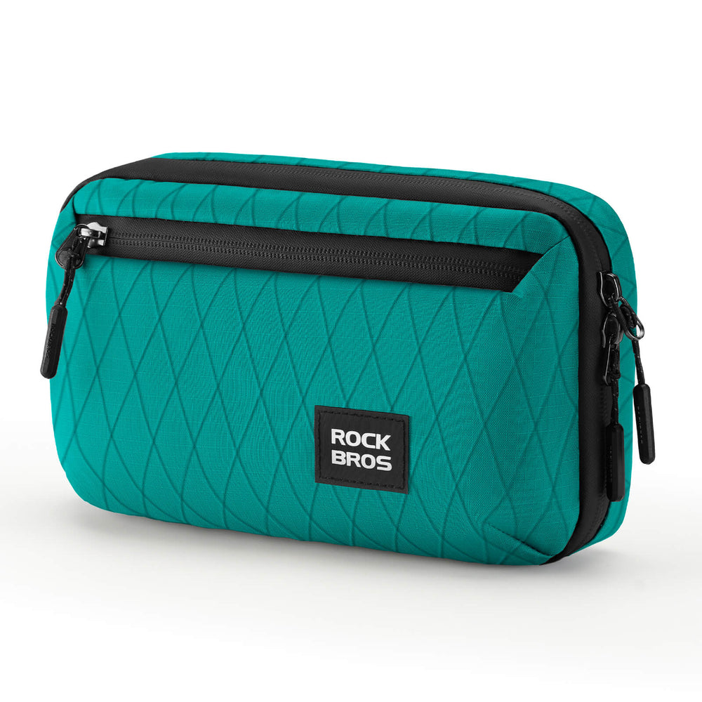 ROCKBROS Lenkertasche Fahrradtasche mit Schultergurt 2,1L für Klapprad, Rennrad