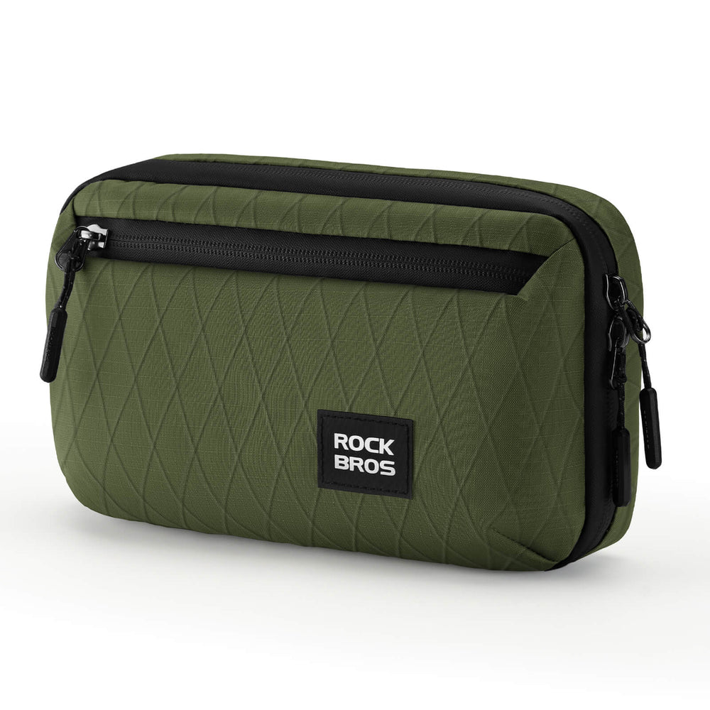ROCKBROS Lenkertasche Fahrradtasche mit Schultergurt 2,1L für Klapprad, Rennrad