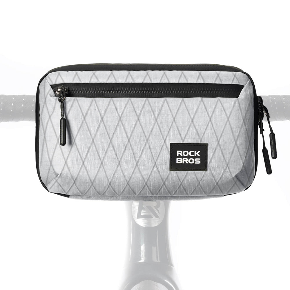 ROCKBROS Lenkertasche Fahrradtasche mit Schultergurt 2,1L für Klapprad, Rennrad