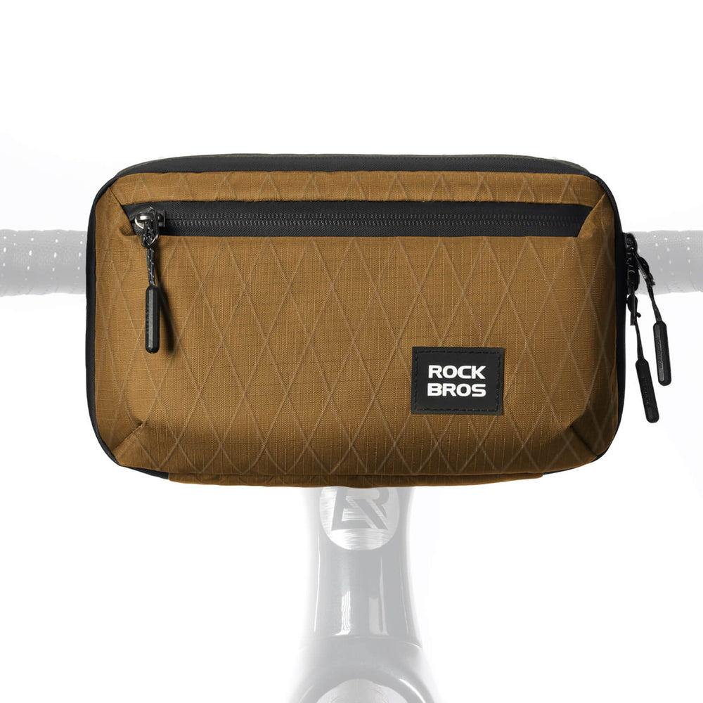 ROCKBROS Lenkertasche Fahrradtasche mit Schultergurt 2,1L für Klapprad, Rennrad