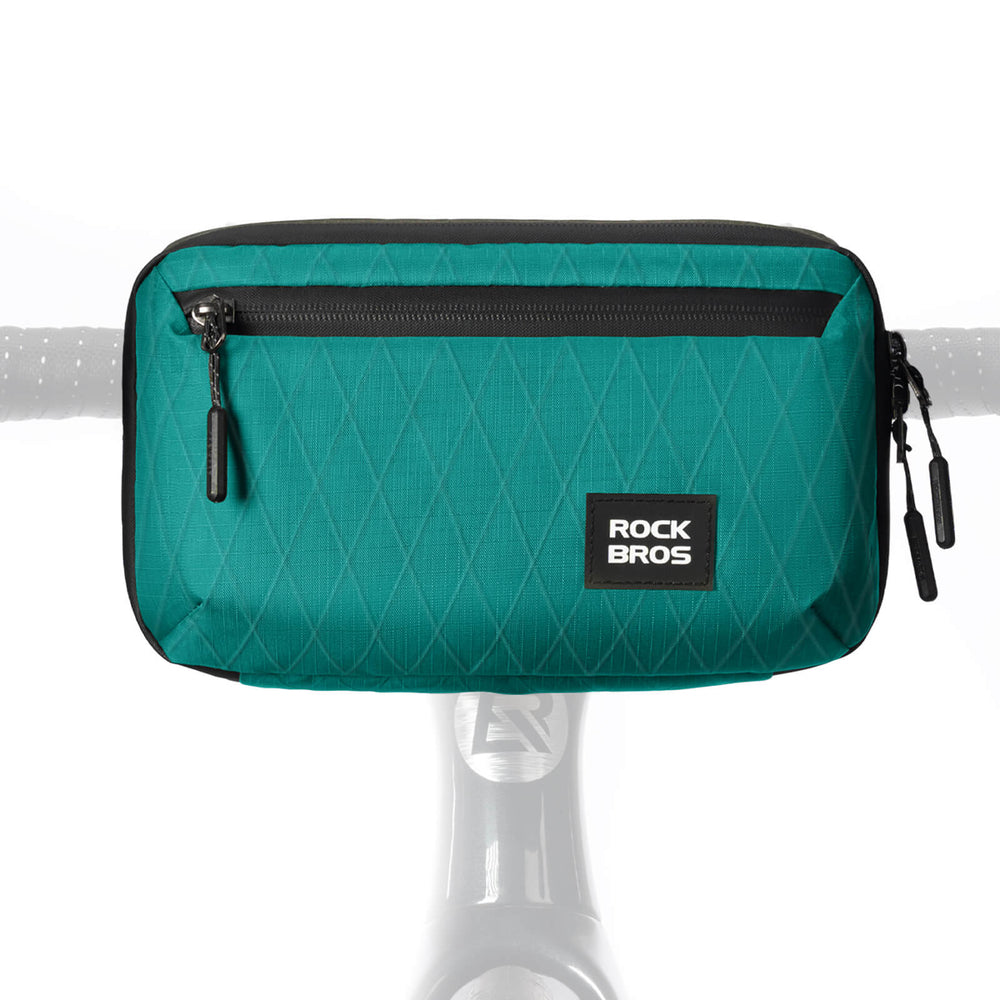 ROCKBROS Lenkertasche Fahrradtasche mit Schultergurt 2,1L für Klapprad, Rennrad