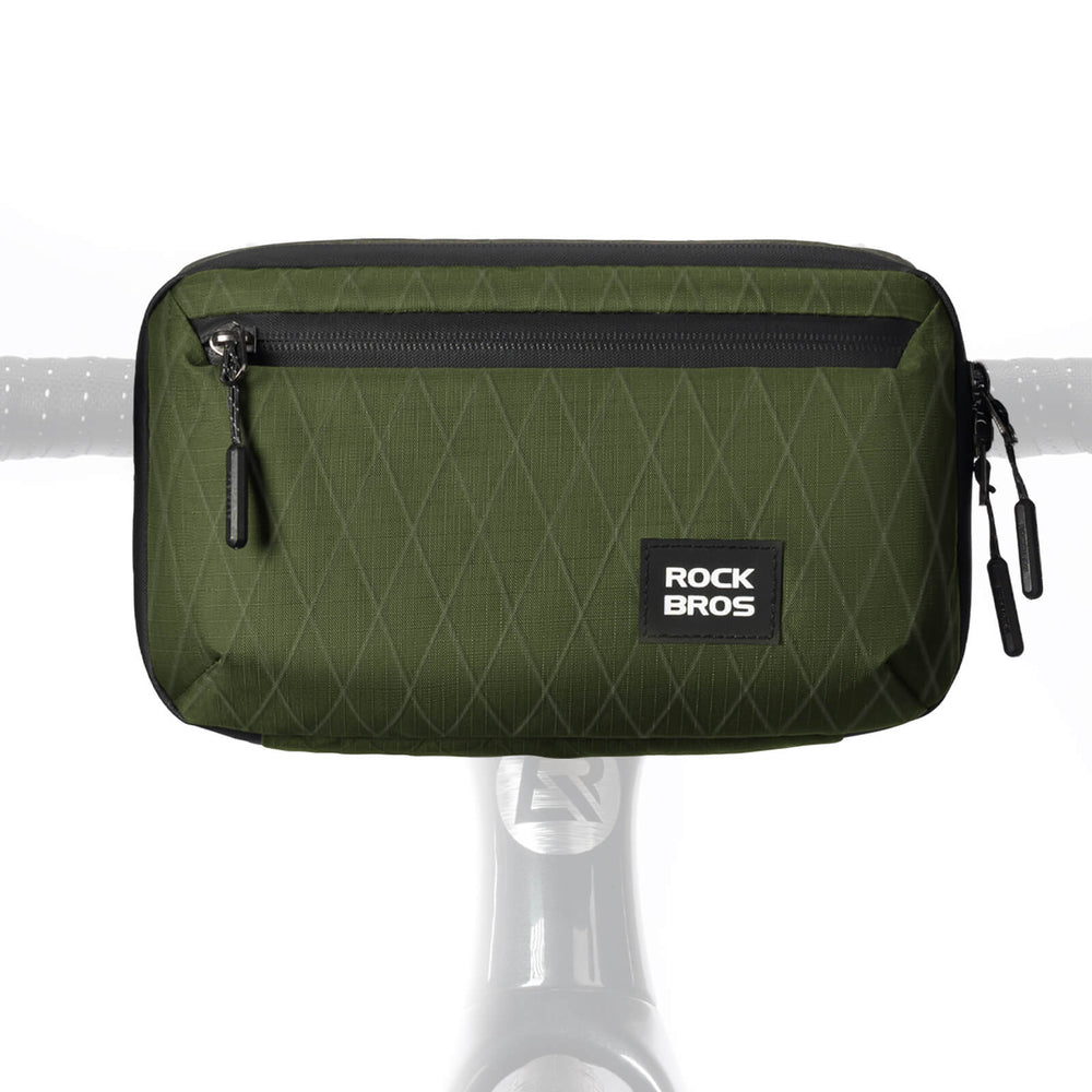 ROCKBROS Lenkertasche Fahrradtasche mit Schultergurt 2,1L für Klapprad, Rennrad