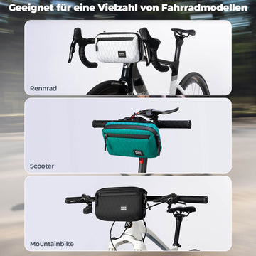 fahrradtasche kamera 2,1L Lenkertasche & Fahrradtasche mit Schultergurt – ROCKBROS-DE