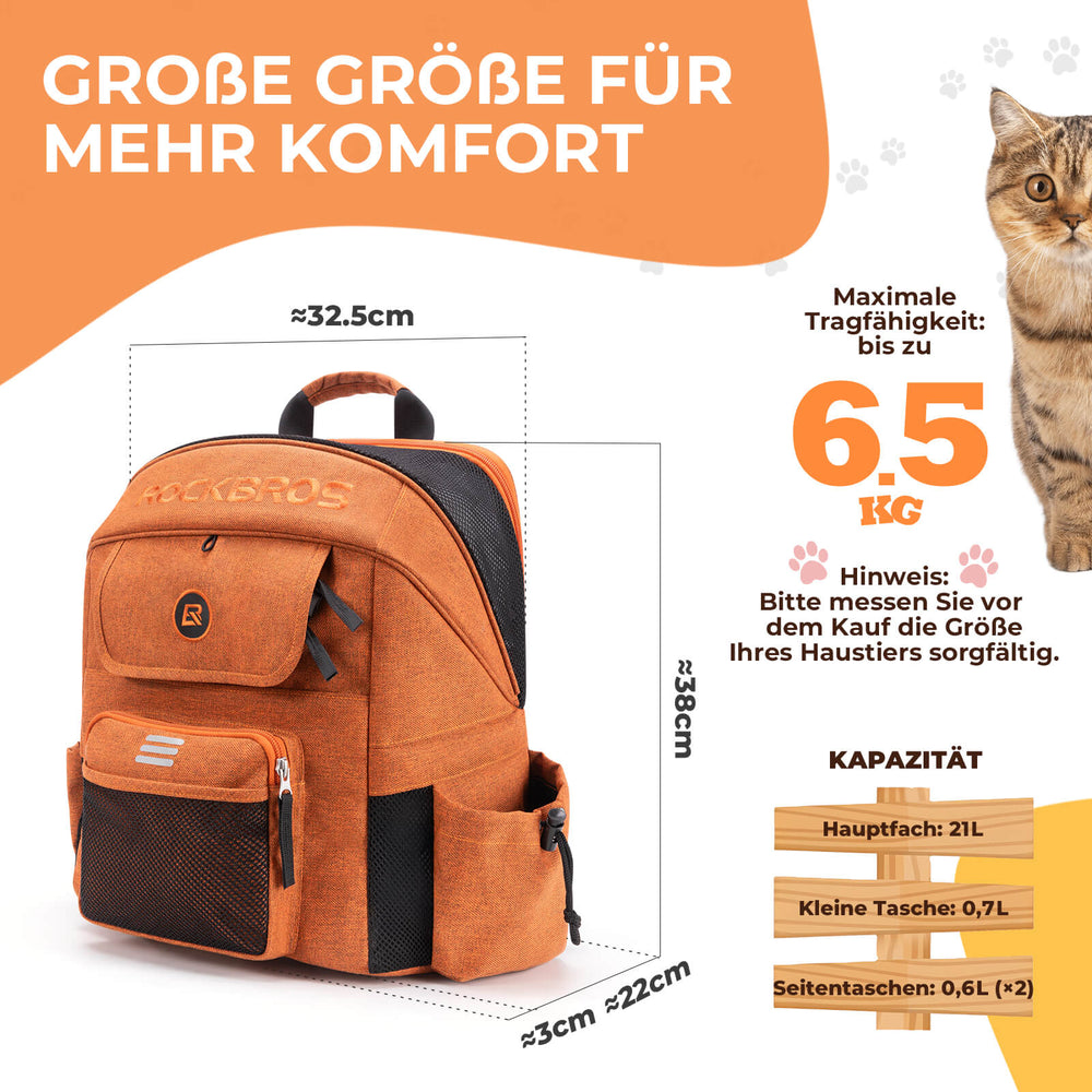 ROCKBROS Lenkertasche Haustiertasche für Brompton/Klapprad Outdoor/Pendler