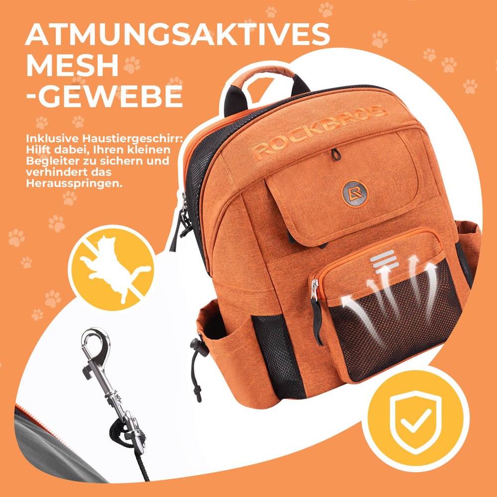 ROCKBROS Lenkertasche Haustiertasche für Brompton/Klapprad Outdoor/Pendler