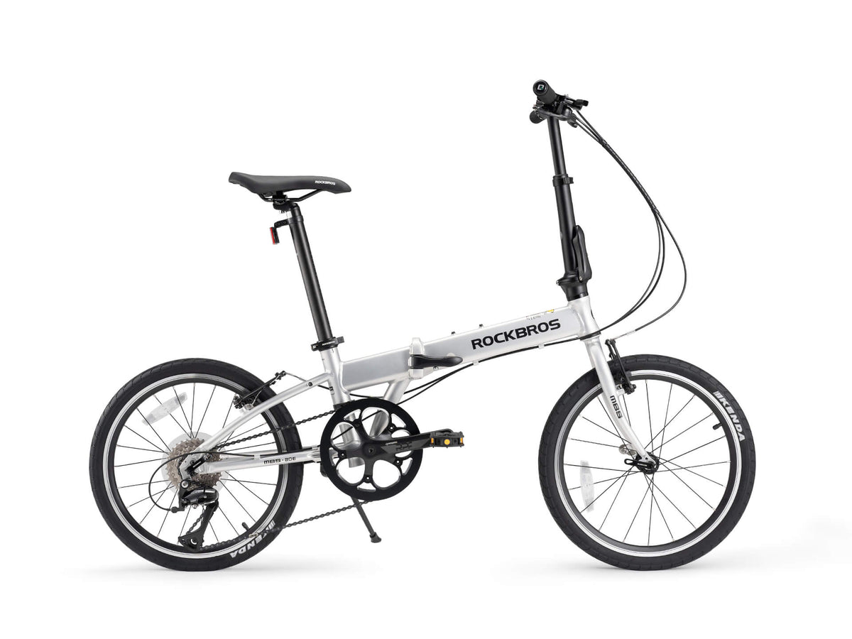 urban bike 20 zoll ROCKBROS MBS Folding - inch 8 gears Luffy vs Kaido | buy BK6S Foldable Color:Mineral Black (Enhancer Red Chrome Lens)