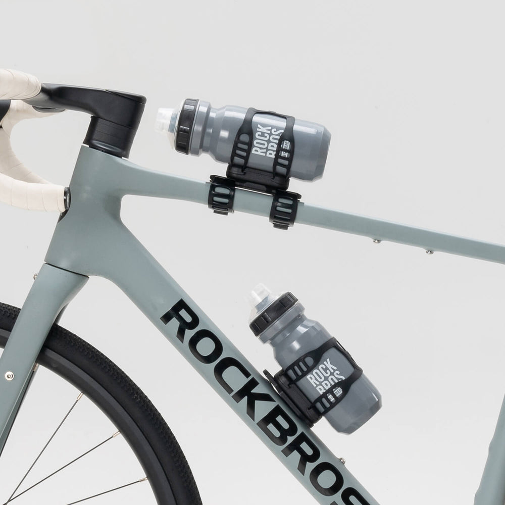 ROCKBROS Magnetischer Flaschenhalter für Fahrrad – mit Riemenbefestigung