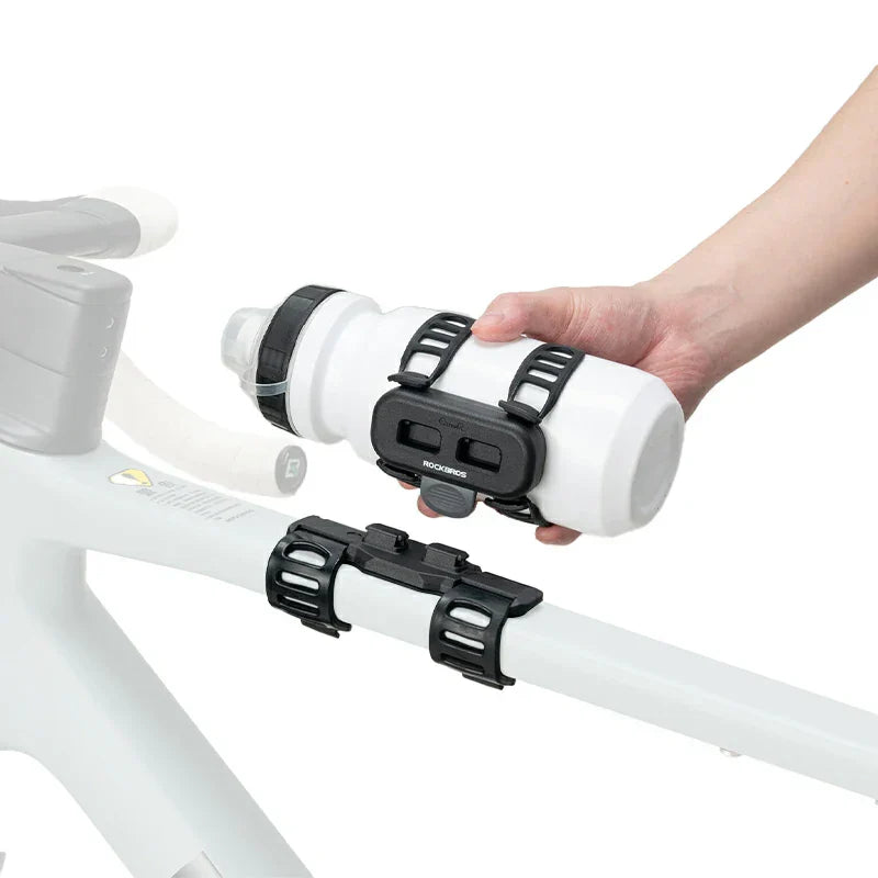 Magnetischer Flaschenhalter für Fahrrad – mit Riemenbefestigung - ROCKBROS-EU