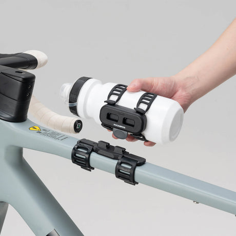 ROCKBROS Magnetischer Flaschenhalter für Fahrrad – mit Riemenbefestigung