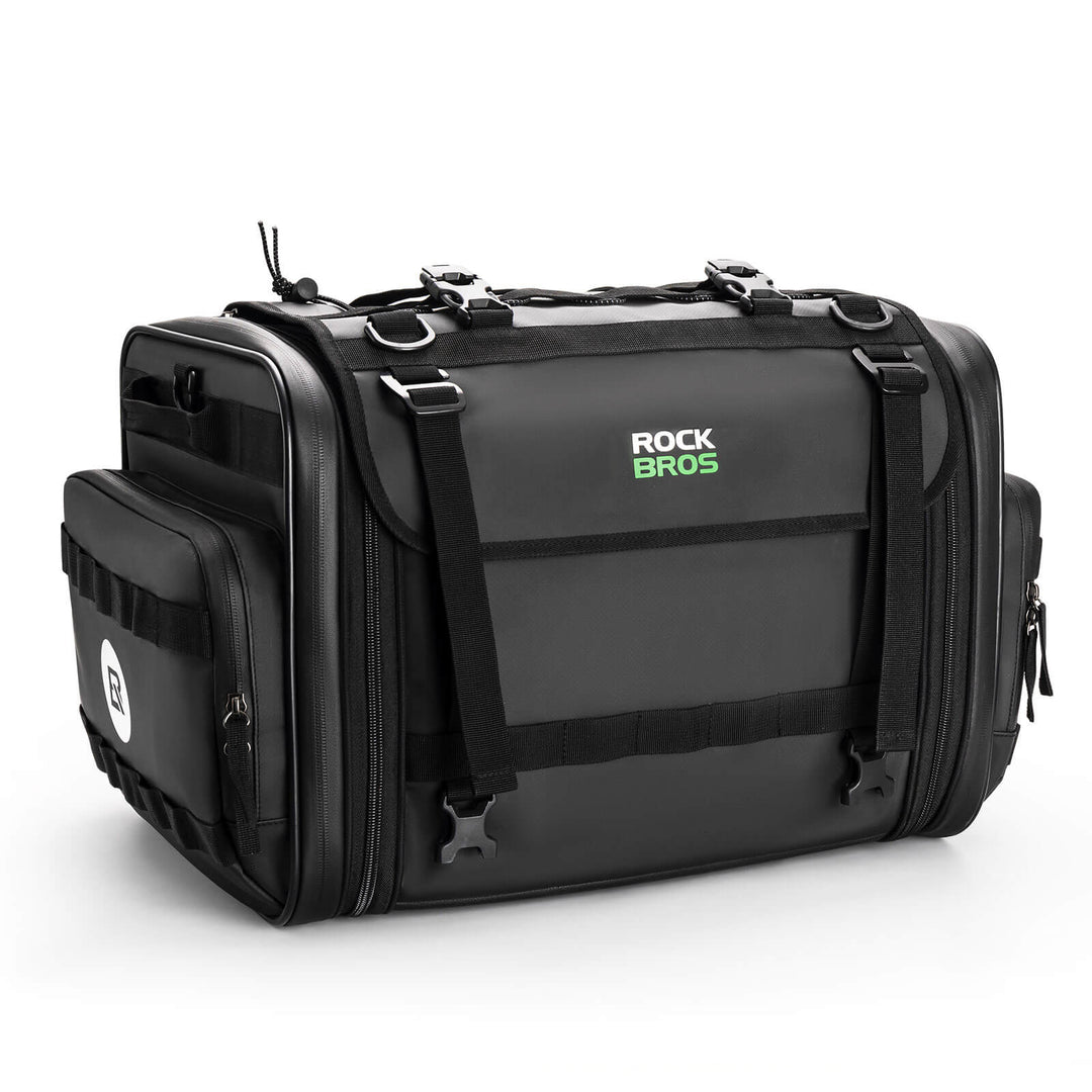 duffle bag with rain cover ROCKBROS Motorcycle Bag with Rain Cover Luggage Bag Travel Bag Foldable –  ROCKBROS-DE