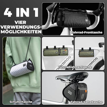 ROCKBROS Multifunctional 2-in-1 Bicycle Bag Set Reflective – ROCKBROS-DE