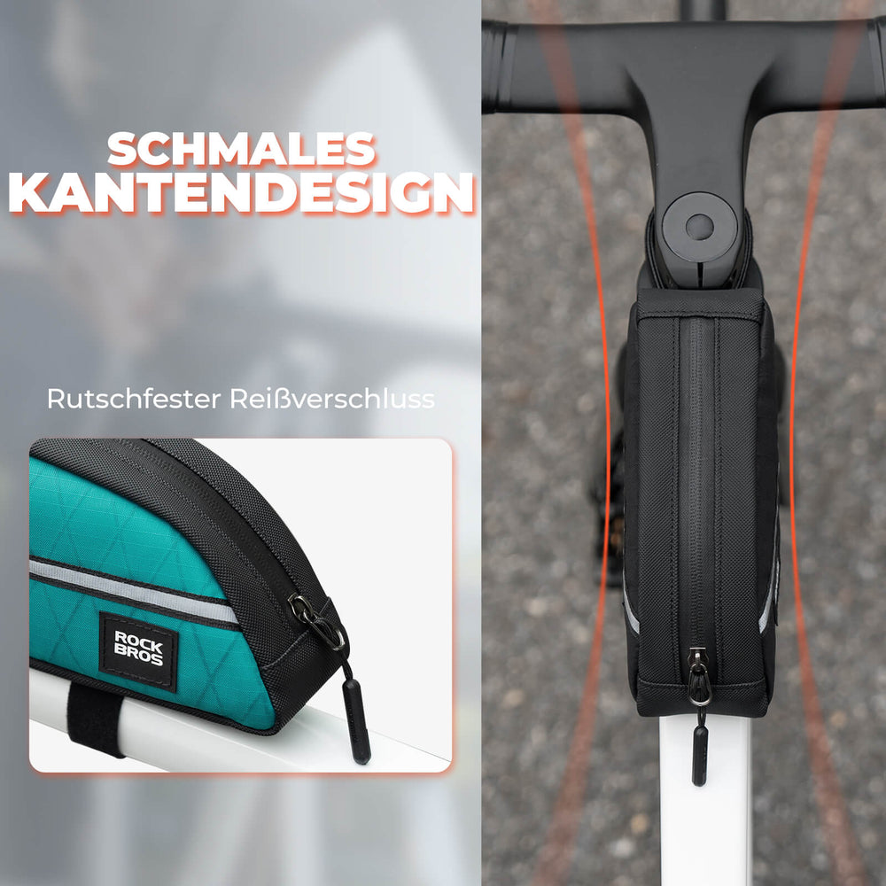 ROCKBROS Oberrohrtasche 0,8L Leicht für Klapprad Falträder 5 Farben