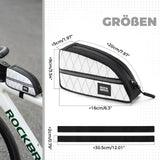 ROCKBROS Oberrohrtasche 0,8L Leicht für Klapprad Falträder 5 Farben