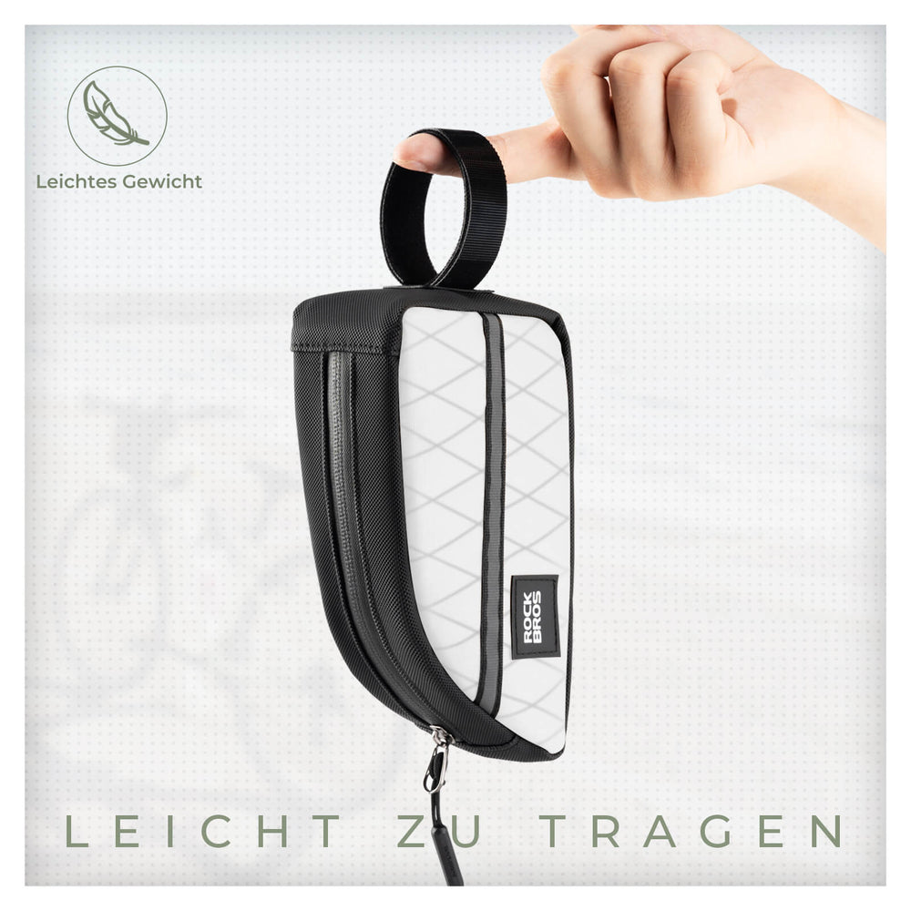 ROCKBROS Oberrohrtasche 0,8L Leicht für Klapprad Falträder 5 Farben