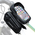ROCKBROS Oberrohrtasche für Smartphone mit Lichtschutz und Seitentaschen