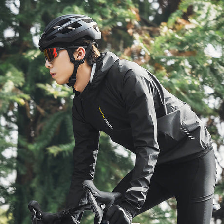 ROCKBROS Radsport Fahrradjacke Regenjacke Wasserdicht Leicht