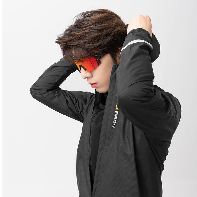 ROCKBROS Radsport Fahrradjacke Regenjacke Wasserdicht Leicht