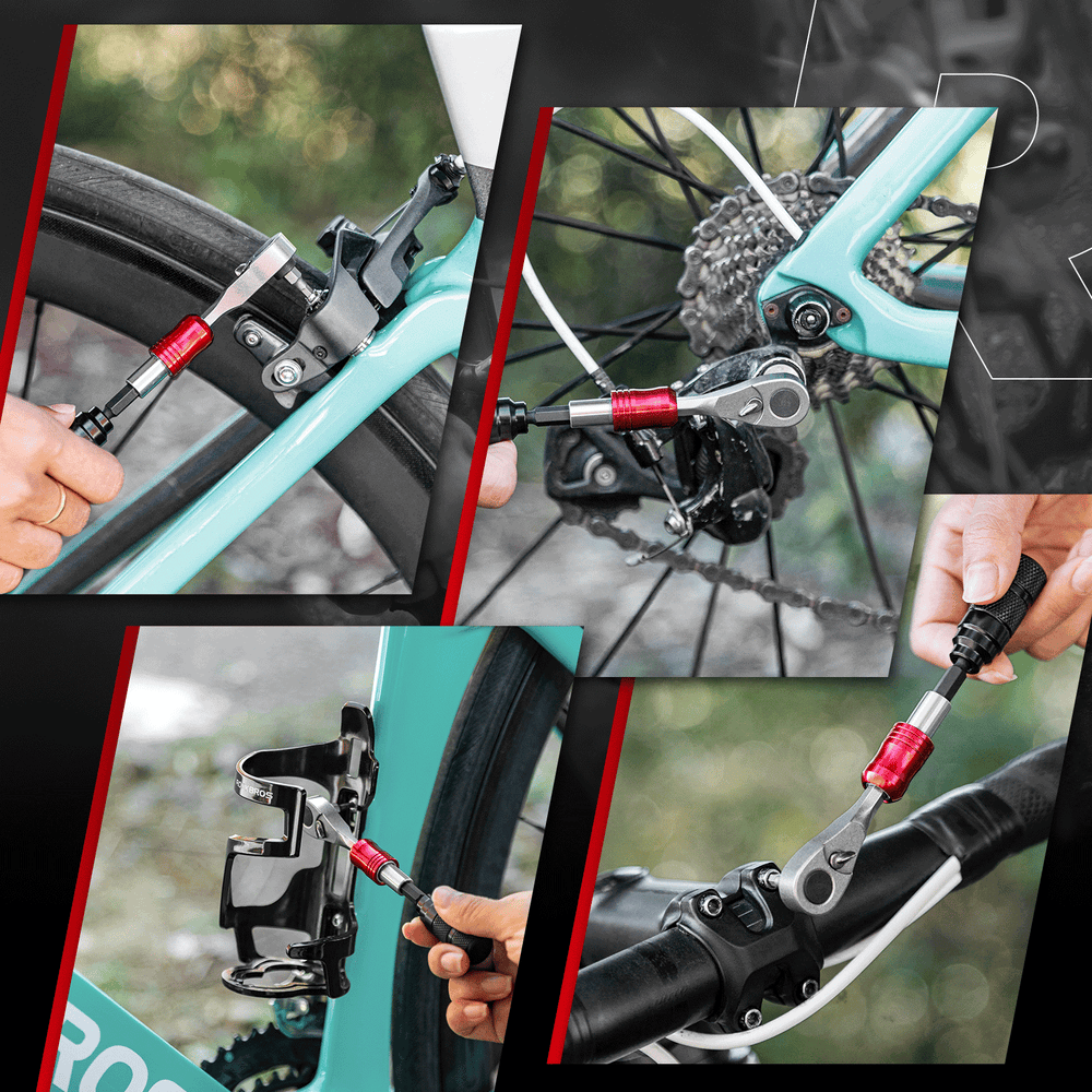 ROCKBROS Ratschenschlüssel Set 1/4 Zoll Mini Reparatur Werkzeug