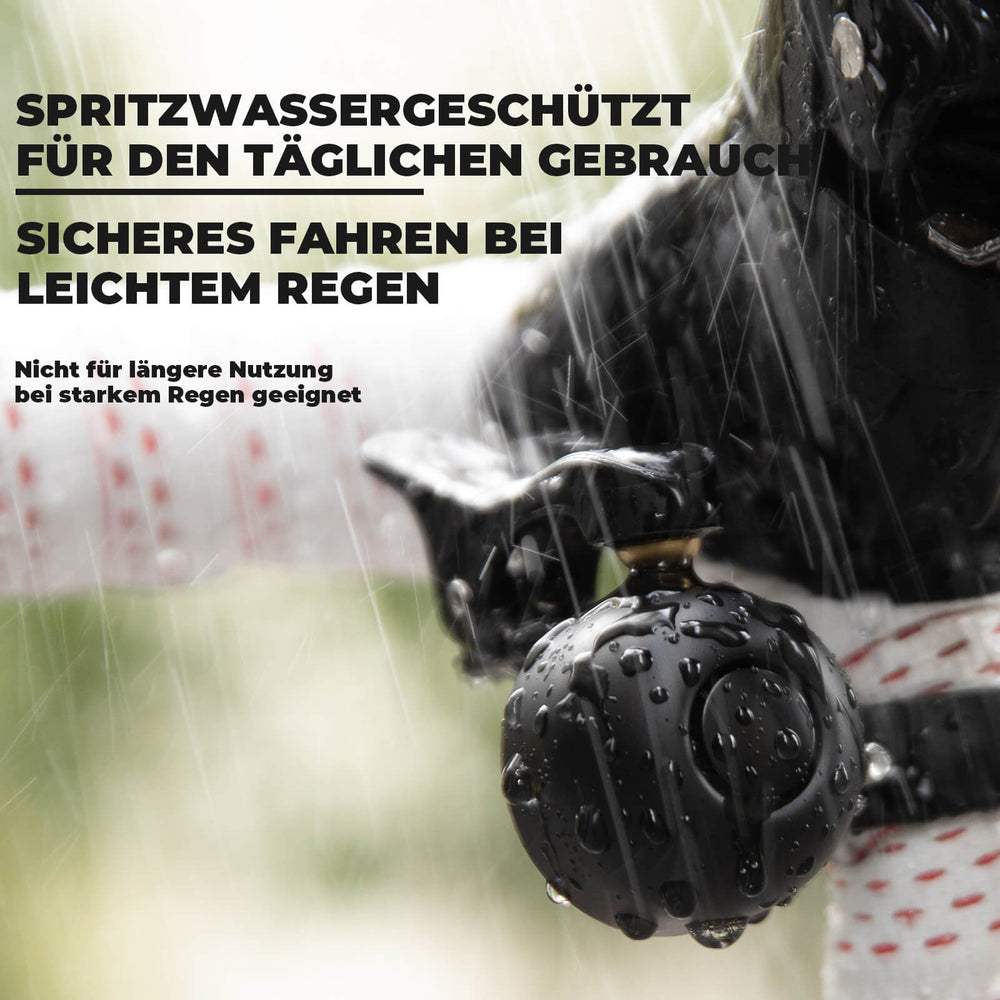 ROCKBROS Rennrad Fahrradklingel Wasserdicht für gebogene Lenker 21-23 mm