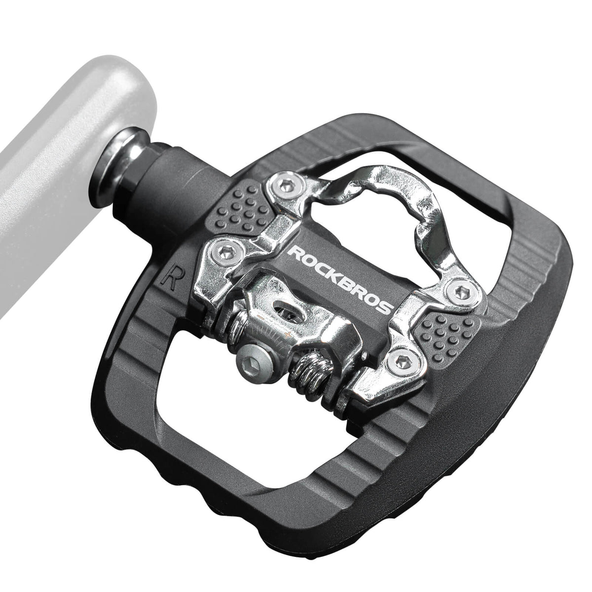 ROCKBROS SPD-Klickpedale & Plattformpedale 2-in-1 Leicht inkl. Cleats 9/16