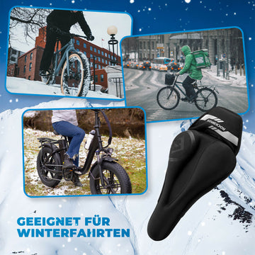 rennrad sattelbezug ROCKBROS Sattelbezug Sattelschutz Beheizbar für MTB Rennrad E-Bike – ROCKBROS-DE