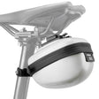 ROCKBROS Satteltaschen Hard Shell Reflektierend 0,4 L mit Halterung-Hellgrau