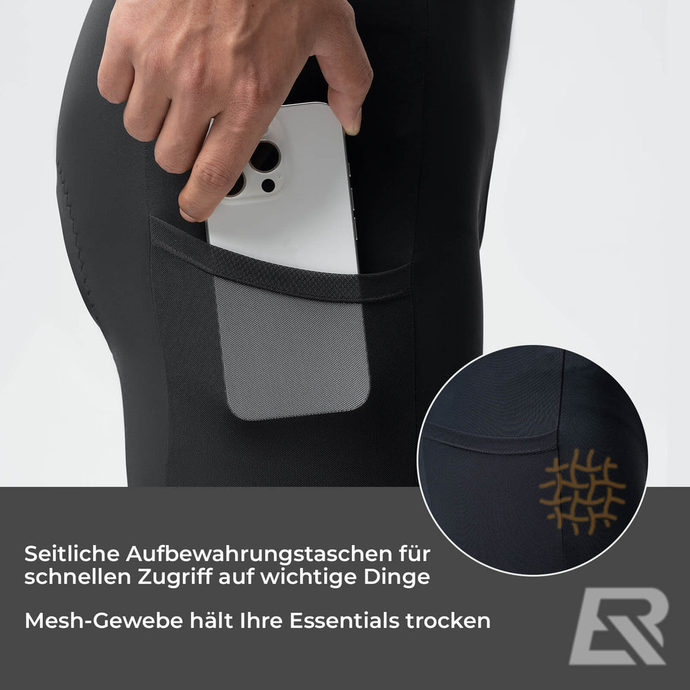 ROCKBROS Schnelltrocknende Kurz&nbsp;Fahrradhose Gepolstert Atmungsaktiv Ergonomisch Herren Sommer&nbsp;für Rennrad MTB