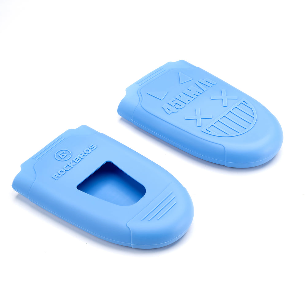 ROCKBROS Schuhüberzieher Wasserdichte Winddichte Überschuhe für Rennrad MTB-Blau