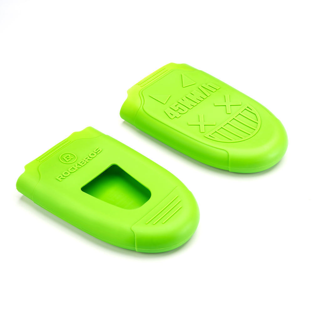 ROCKBROS Schuhüberzieher Wasserdichte Winddichte Überschuhe für Rennrad MTB-Grün