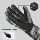 ROCKBROS Skihandschuhe Winter Handschuhe Wasserdicht Anti-Rutsch