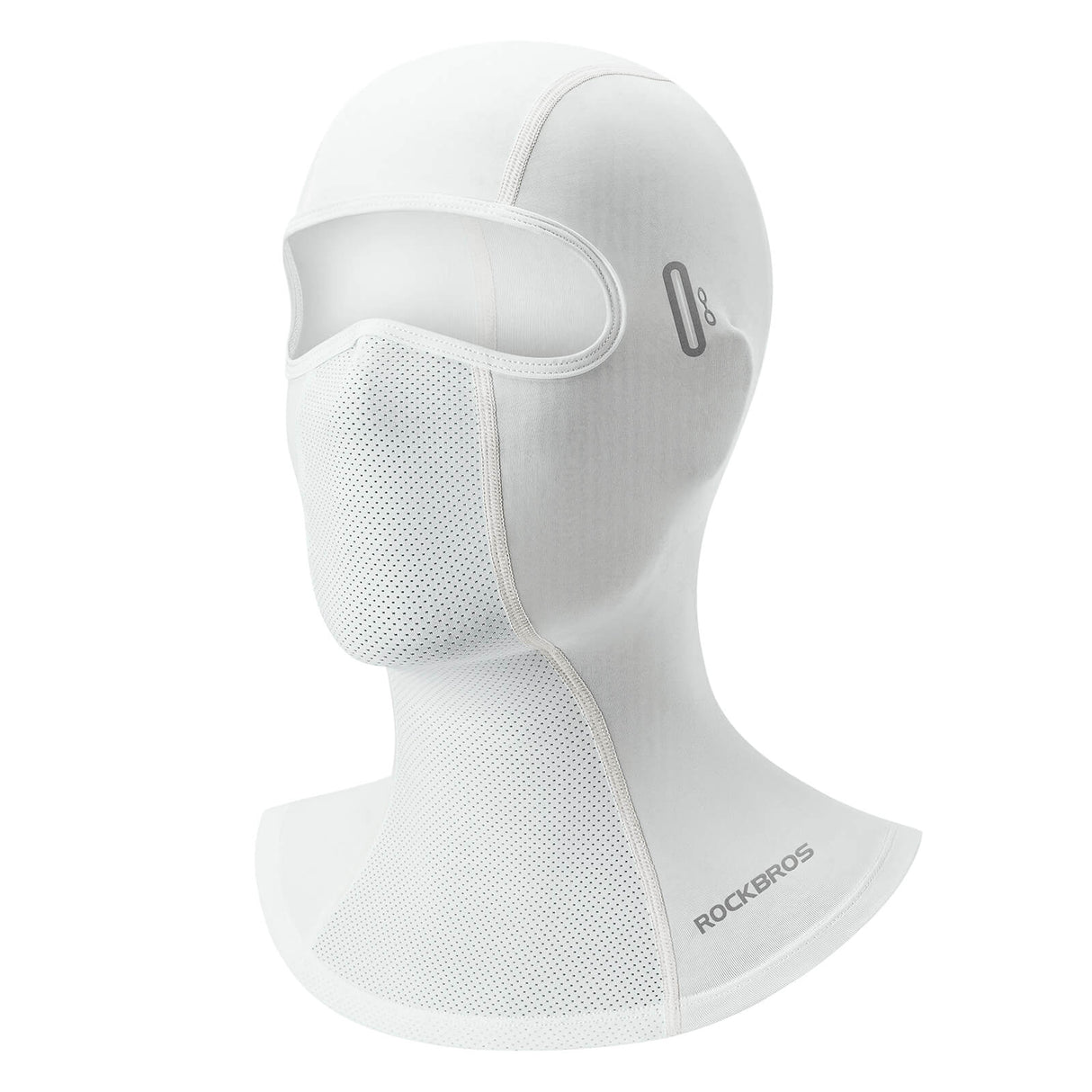 ROCKBROS Sommer Sturmhaube Atmungsaktiv Kühlende Balaclava UPF 50+ Damen Herren-Grau