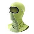 ROCKBROS Sommer Sturmhaube UPF40+ Balaclava Gesichtsmaske Schnelltrocknend-Grün