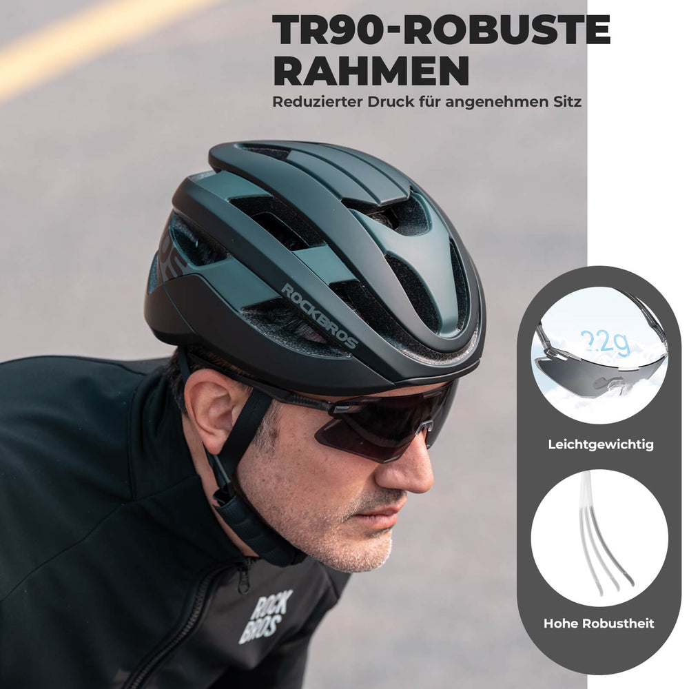 ROCKBROS Sonnenbrille Winddichte Fahrradbrille für Outdoor-Sportarten - ROCKBROS-EU