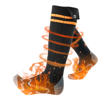beheizbare socken rennrad ROCKBROS Sportsocken Fahrradsocken Winter Heizsocken Wiederaufladbar –  ROCKBROS-DE