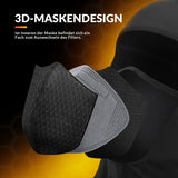 ROCKBROS Sturmhaube Herbst/Winter Balaclava Gesichtsmaske Warm Winddicht