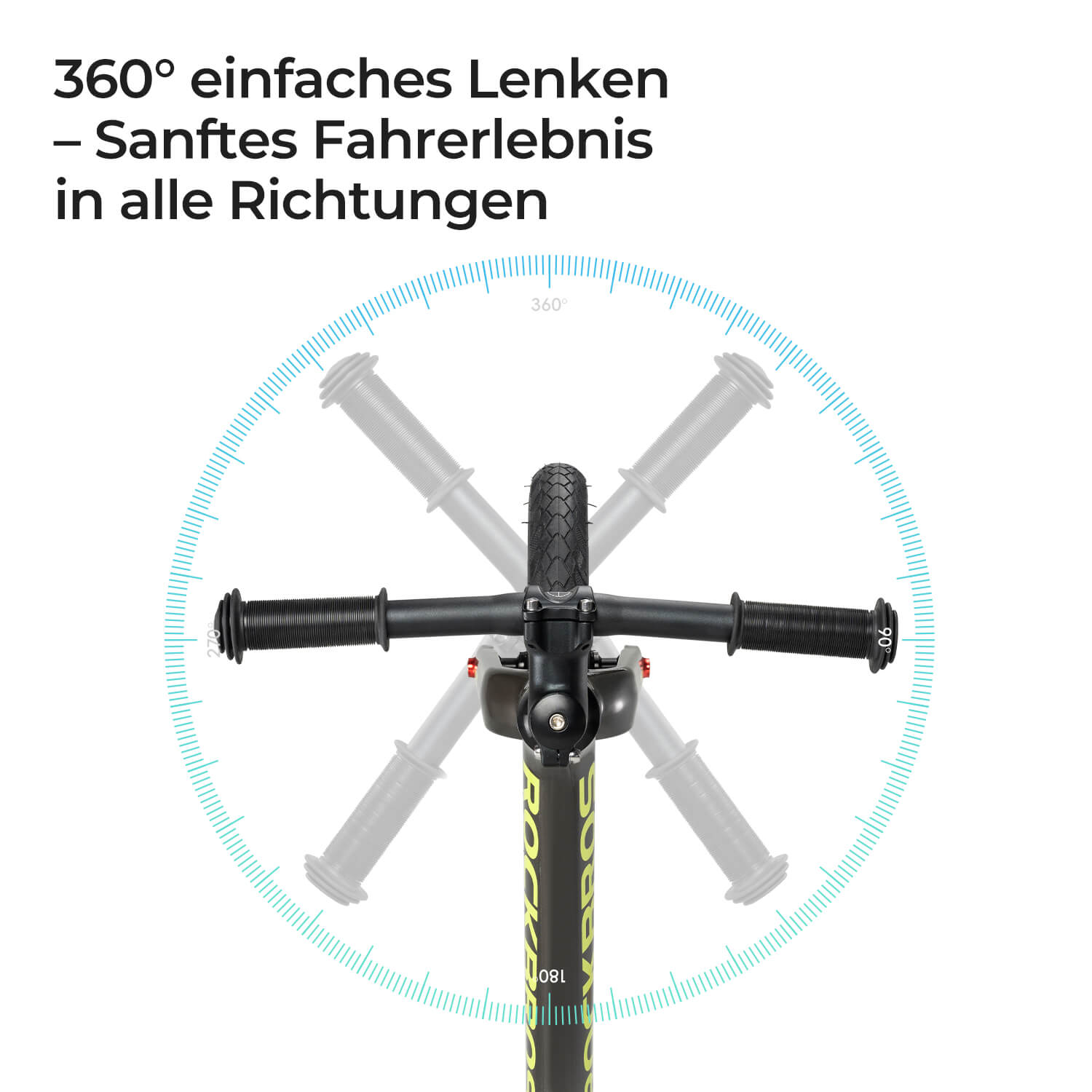 ROCKBROS TRIH -Laufrad für Kinder |Balance Bike 12" 2-6 Jahren