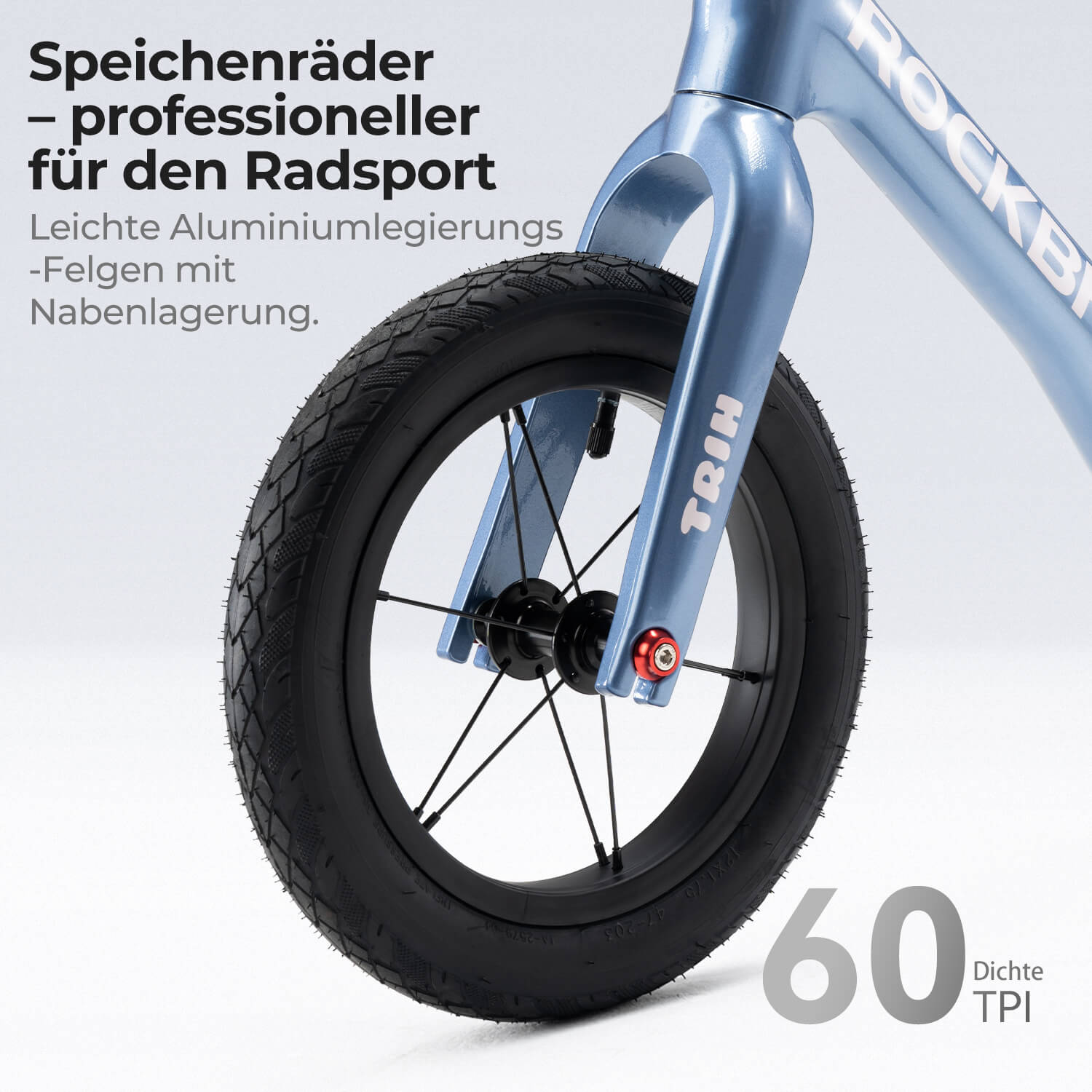 ROCKBROS TRIH -Laufrad für Kinder |Balance Bike 12" 2-6 Jahren