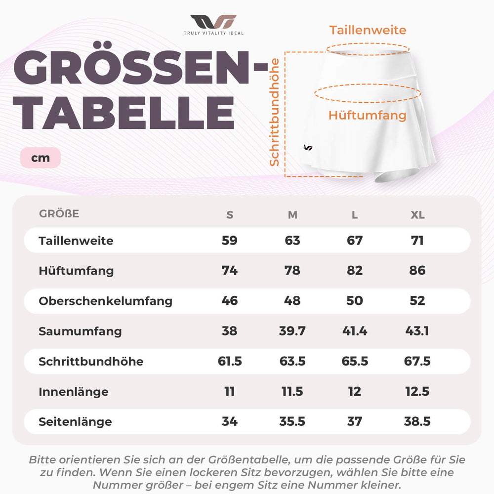 ROCKBROS TVI 2 in 1 Fahrradrock Kurze Gepolstert Radlerhose mit Tasche Damen-Weiß