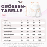 ROCKBROS TVI 2 in 1 Fahrradrock Kurze Gepolstert Radlerhose mit Tasche Damen-Weiß