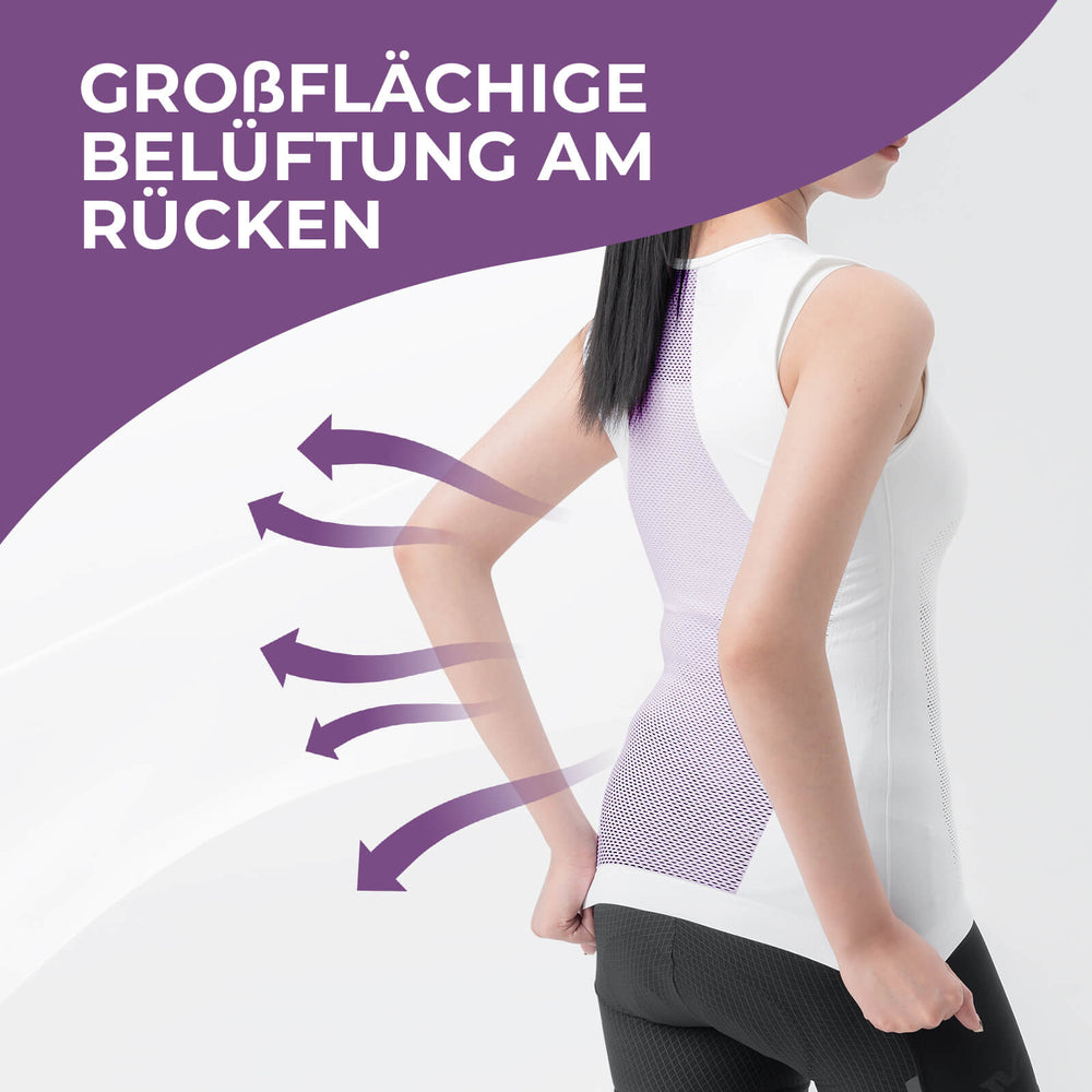 ROCKBROS TVI Damen Ärmellos Radtrikot Fahrradweste Atmungsaktiv Sommer