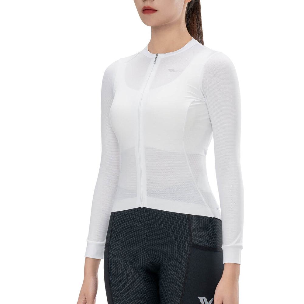 ROCKBROS TVI Damen Langarm-Radtrikot  Fahrradbekleidung für MTB & Rennrad