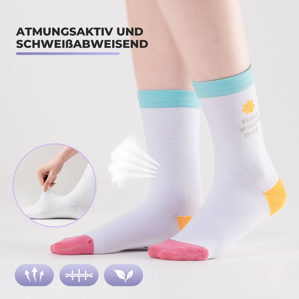 ROCKBROS TVI Damen Sportsocken Atmungsaktive Fahrradsocken Sommer - ROCKBROS-EU