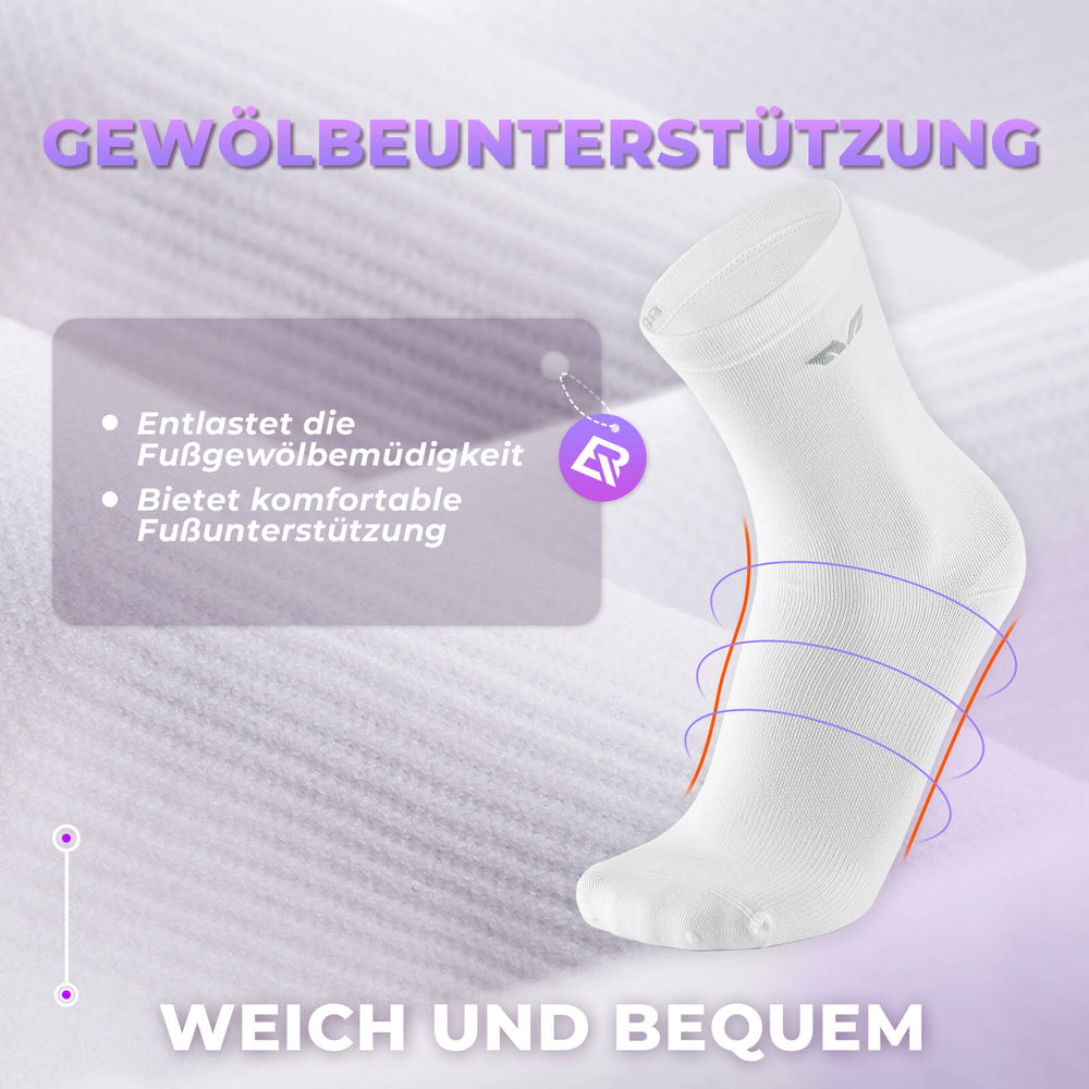 ROCKBROS TVI Damen Sportsocken Atmungsaktive Fahrradsocken Sommer