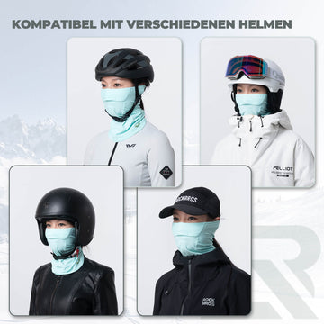 fahrradhelm damen pferdeschwanz ROCKBROS TVI Sturmhaube Balaclava mit Pferdeschwanz-Öffnung Warm – ROCKBROS-DE Rundwanderweg Steinhuder Meer price1 Model:Rise LT M-Team