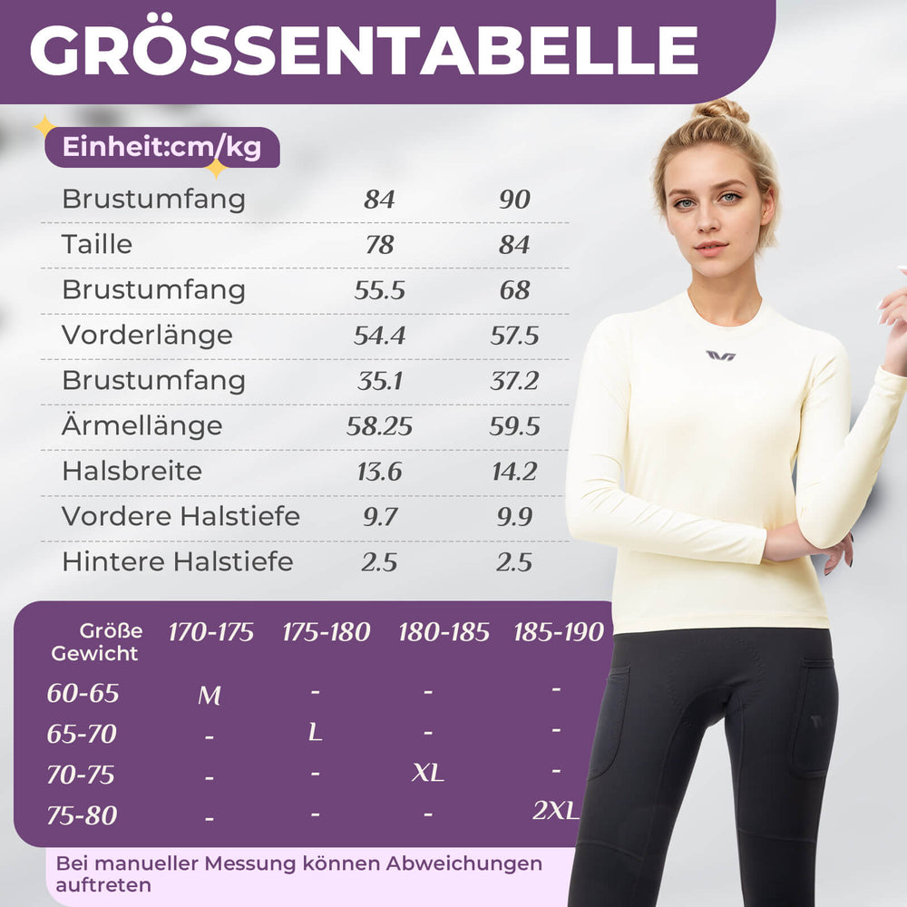 ROCKBROS TVI Fahrrad Thermounterwäsche Winter für MTB Motorrad Running