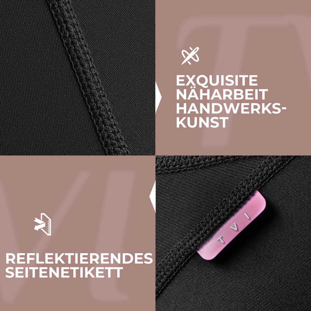 ROCKBROS TVI Lange Fahrradhose mit Sitzpolster Atmungsaktiv Damen