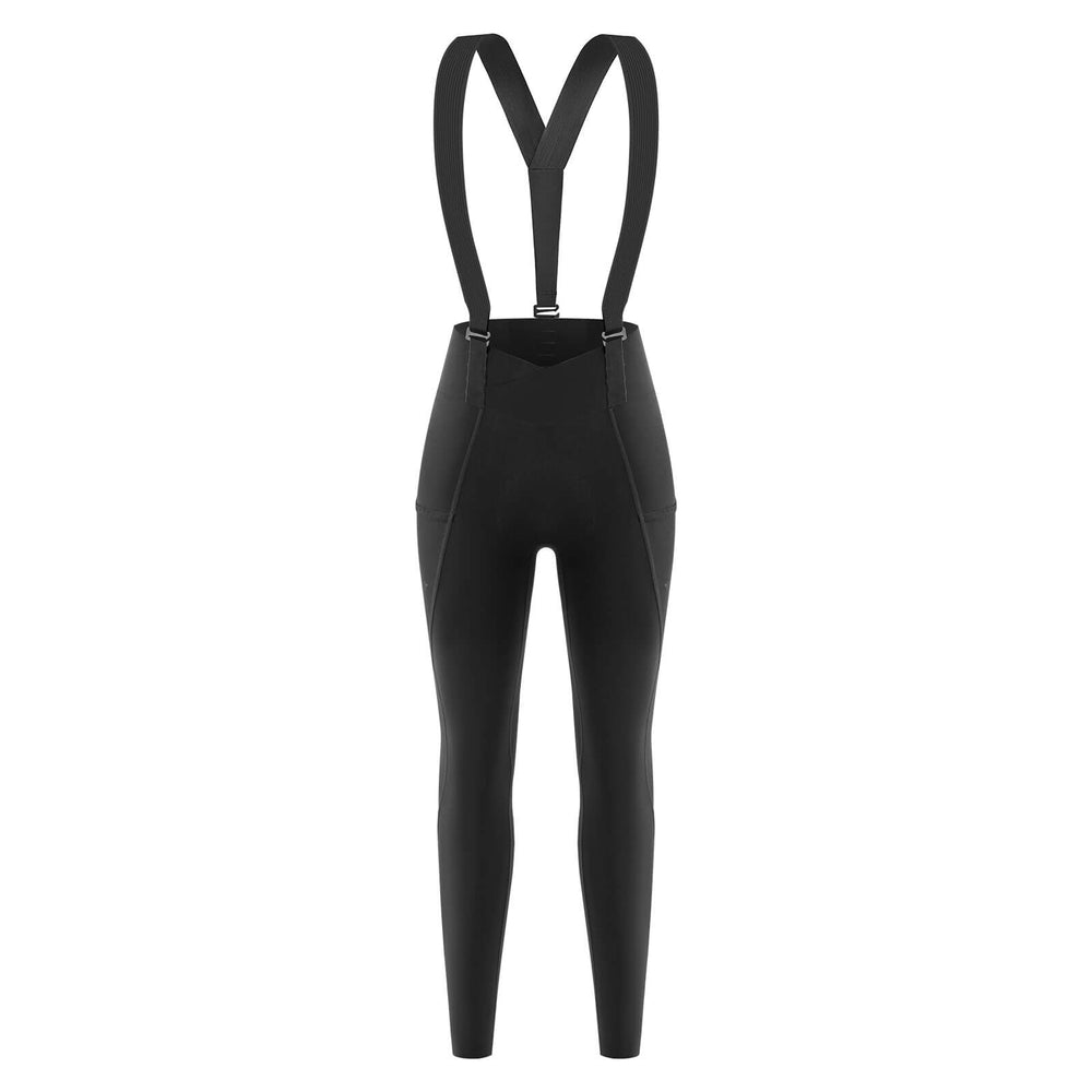 ROCKBROS TVI Lange Trägerhose Fahrradhose mit Sitzpolster Abnehmbare