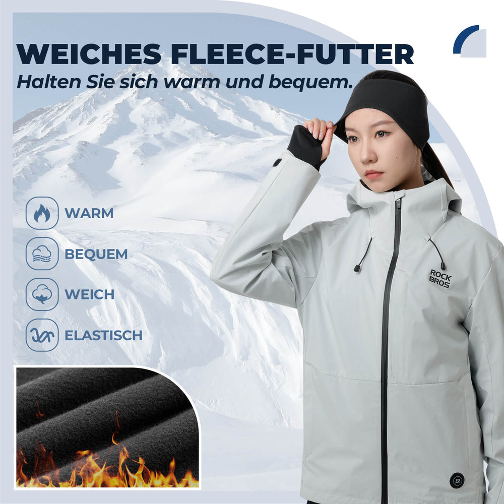 ROCKBROS TVI Winter Ohrwärmer Winddichte Kapuze Ohrenschützer