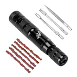 ROCKBROS Tubeless Reifenpannenset mit Gummistopfen Aluminiumgehäus Griff