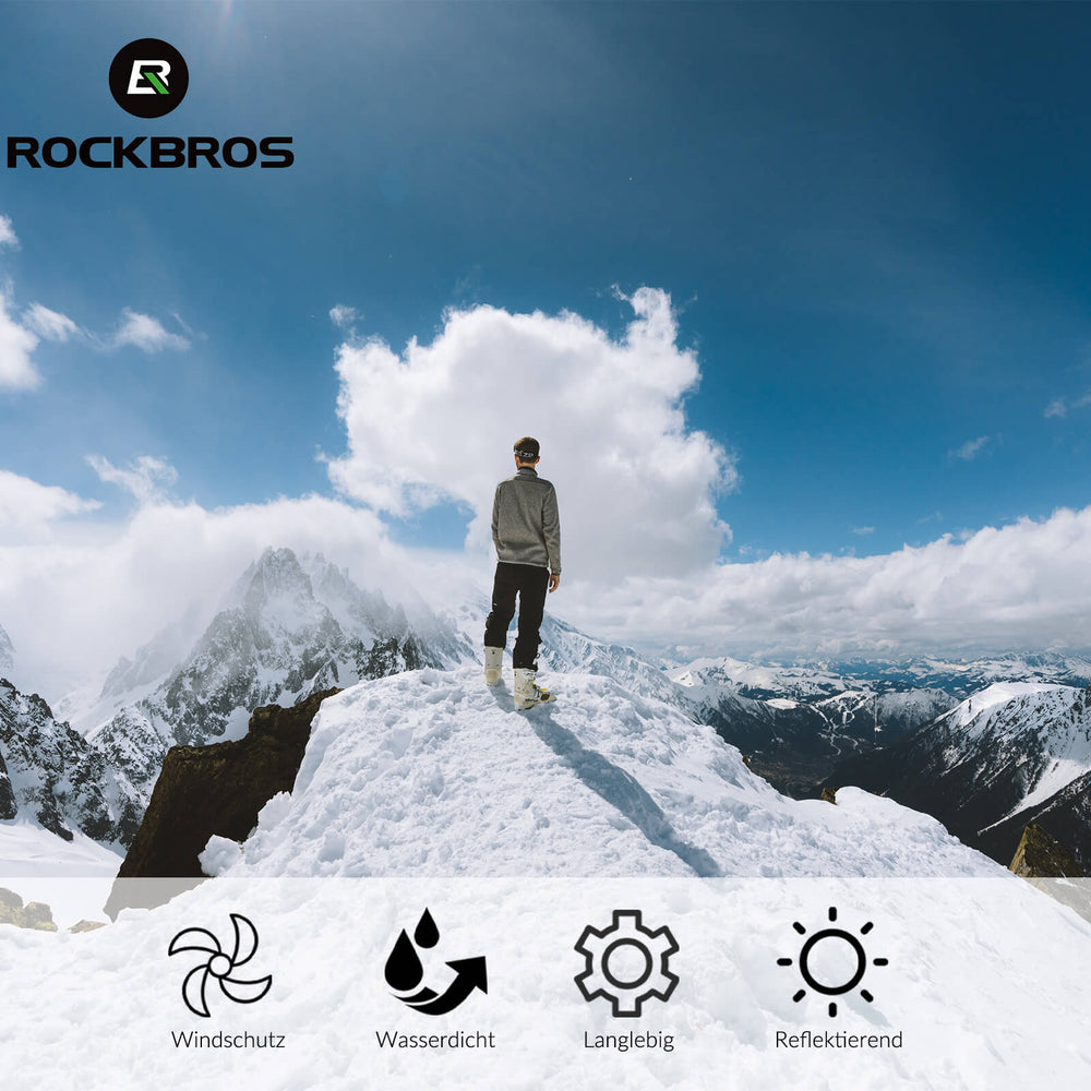 ROCKBROS Überschuhe Wasserdicht Fahrrad Überzieher Winddicht Shoe Cover